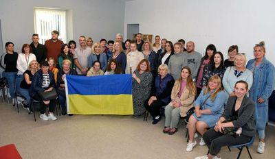 Ukrainian refugee community hub opens in Kilwinning