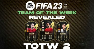 FIFA 23 TOTW 2 squad revealed featuring Mohamed Salah and Kai Havertz