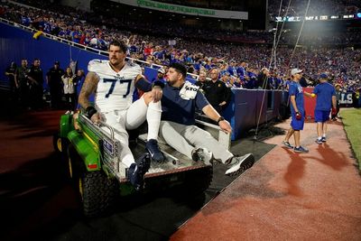 Titans’ Taylor Lewan addresses season-ending knee injury