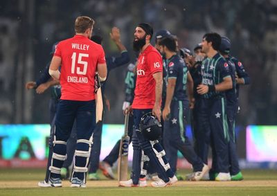 England failure to chase down Pakistan labelled ‘disappointing’ by Moeen Ali