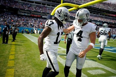 Raiders HC Josh McDaniels responds to Dan Orlovsky examples of Derek Carr not throwing to Davante Adams