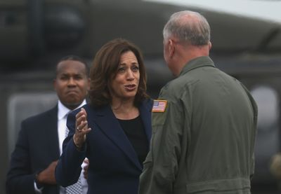 US VP Harris lands in S. Korea after North's missile tests