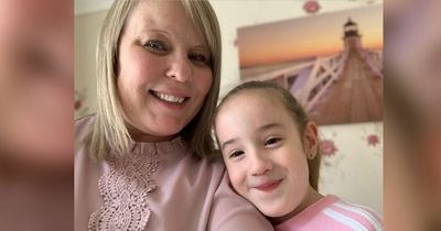 Girl, 6, saved mum's life when she collapsed after eating lunch together