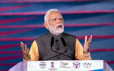Prime Minister Narendra Modi kicks off two-day State visit to Gujarat in pre-poll outreach