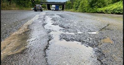 The most complained about roads for potholes in Greater Manchester