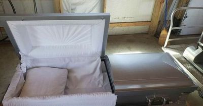 Scottish wife gives away coffin after husband lives 'longer than she hoped'