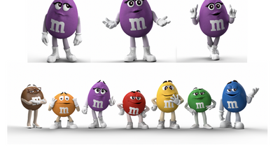 M&M's have a new spokescandy - Purple - representing acceptance and inclusivity