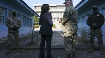 VP Harris Caps Asia Trip with Stop at DMZ Dividing Koreas