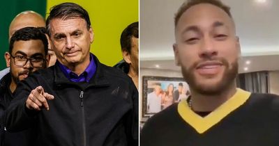 Neymar thanks Brazil's far-right president Jair Bolsonaro ahead of elections