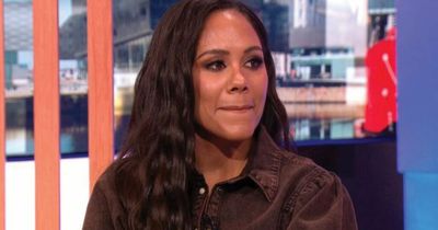 Alex Scott gets emotional as she recalls being in a 'really dark place' with alcohol