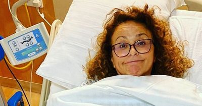 Nadia Sawalha 'worried sick' as she sends warning to women from hospital bed