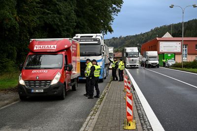 Czech police nab smugglers in new border checks as migrant flows spike