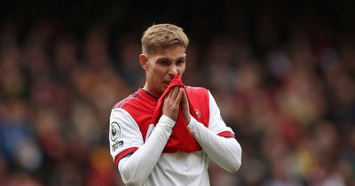 Arsenal dealt major injury blow with Emile Smith Rowe sidelined for two months