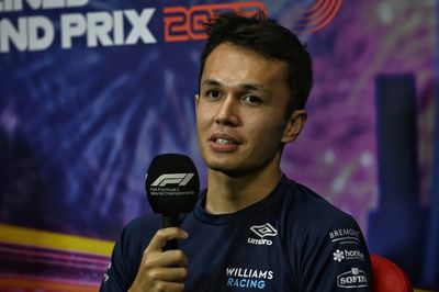 Surprised Albon ready to race in Singapore after surgery drama