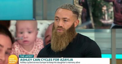 Ashley Cain emotionally shares how he spent birthday at daughter's resting place on ITV GMB