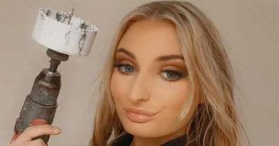 Self-proclaimed 'glam girl' told she's too PRETTY for dream job as electrician