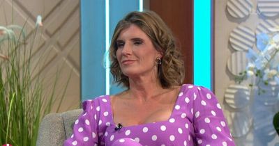 Amanda Owen looks worlds away from farm as she puts on stunning display on ITV Lorraine and she addresses 'tough' split from husband