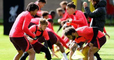 Four things spotted in Liverpool training as seven stars absent and Fabio Carvalho has special role