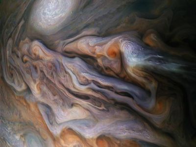 Incredible 3D Renders From Jupiter Spacecraft Reveal “frosted Cupcake” Clouds