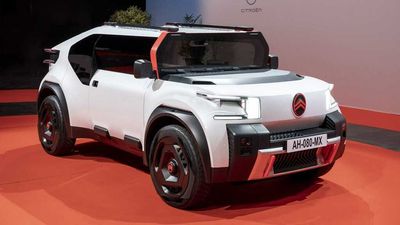 Citroen Oli EV Concept Is A Quirky Truck Made From Recycled Materials