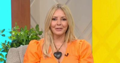 Carol Vorderman flies UK flag in sparkling Union Jack bikini top despite 'current economic nightmare'