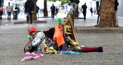 The sad story why Tam the colourfully dressed man vanished from Swansea for two years and the joy of his return