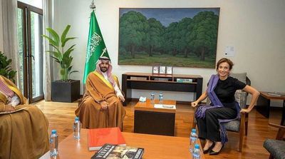 Saudi Culture Minister Meets with UNESCO’s Director-General
