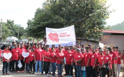 Hospital organises walkathon