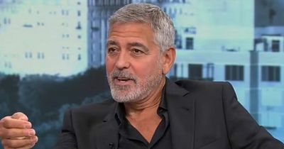 George Clooney jokes he's made 'terrible mistake' teaching his five-year-old twins Italian