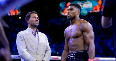 Eddie Hearn wants to have Anthony Joshua and Canelo Alvarez fight in Abu Dhabi