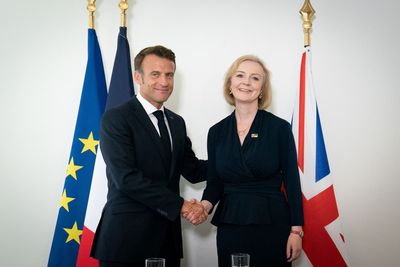 Liz Truss set to attend meeting of French president’s European club