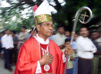 Vatican disciplined Nobel-winning bishop over alleged abuse of minors