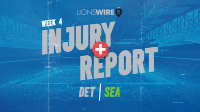 Lions injury report: 5 return for Thursday’s practice