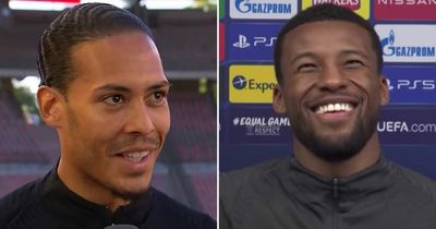 Gini Wijnaldum gave nickname to Virgil van Dijk over his preferred choice of drink