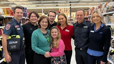 Life of Melbourne woman who had cardiac arrest saved by quick-thinking from supermarket workers