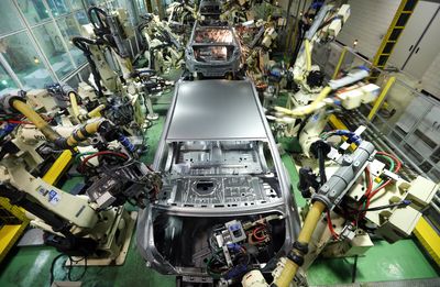 South Korea’s factory output falls in warning for global economy