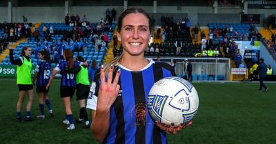 Family reunion the icing on the cake for Athlone's Cup hat-trick hero Madie Gibson