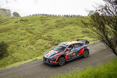 WRC New Zealand: Tanak holds slender lead over Evans, Breen retires