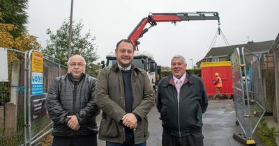Work starts on new council houses at disused garage sites in Kirkby in Ashfield