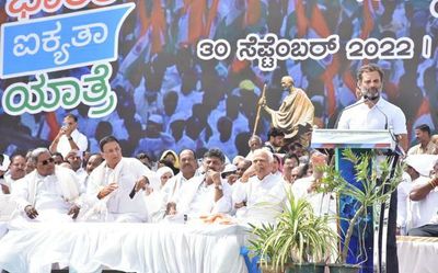 Karnataka leg of Bharat Jodo Yatra begins from Gundlupet