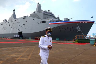 Taiwan adds new amphibious warfare ship to defence inventory