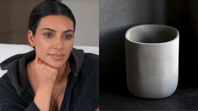 Kim Kardashian Has Revealed Her New Homeware Line Including A $198 Bin Made Of Actual Concrete