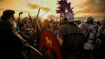 Battles of the Roman era brought to life at Romanian festival