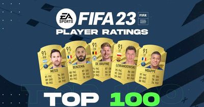 FIFA 23 top 100 player ratings confirmed featuring 39 Premier League stars