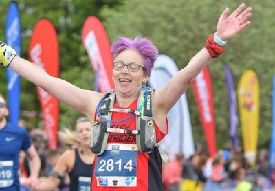 ‘A sea of positivity’: older women boost London Marathon numbers