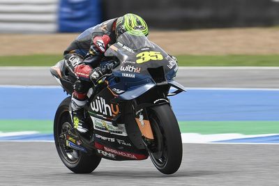 Crutchlow in "severe pain" after heavy Thailand MotoGP practice crash
