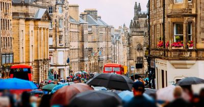 Edinburgh weather: How long rain will last according to Met Office