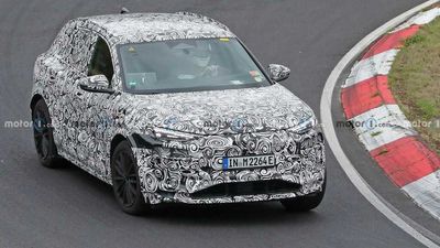 Audi RS Q6 E-Tron Spied Lapping The Nurburgring