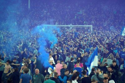 Everton hit by £300,000 FA fine after pitch invasions last season