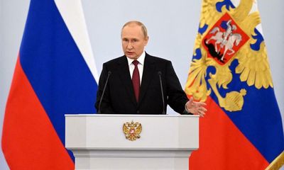 Putin annexes four regions of Ukraine in major escalation of Russia’s war